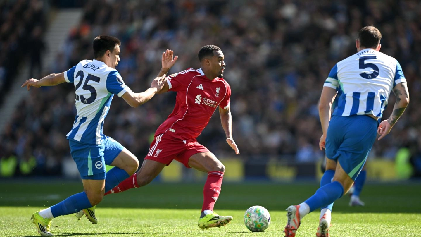 Laga Brighton vs Liverpool di Premier League. (Foto/Dokumentasi Liverpool FC)