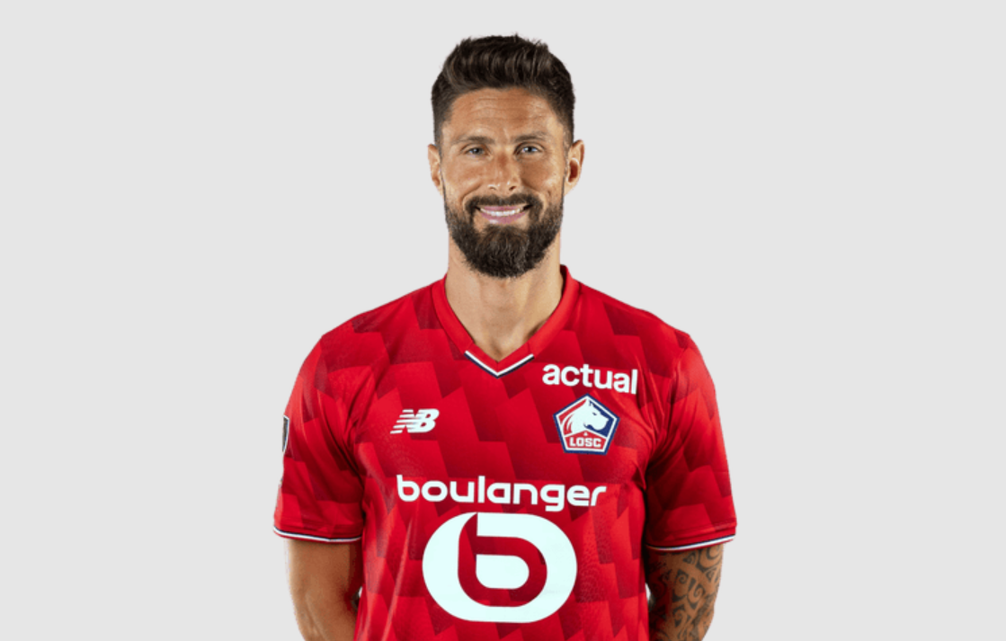 Striker veteran Lille OSC, Olivier Giroud. (Foto/Lille)