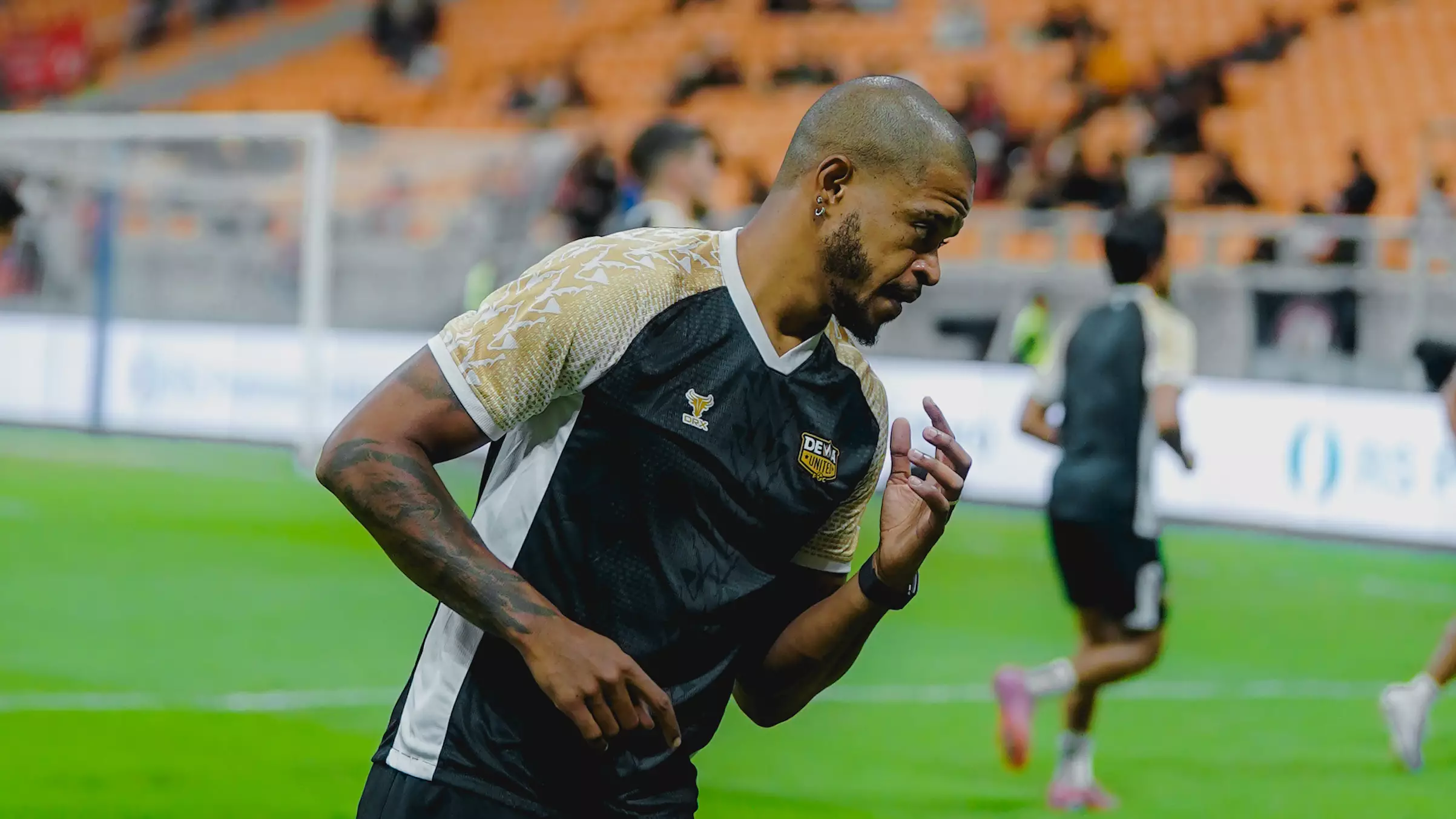 Penyerang Dewa United asal Brasil, Alex Martins. (Foto/Dewa United)