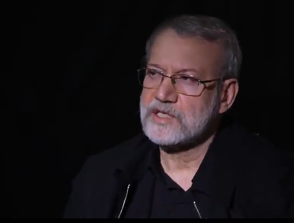 Sekretaris Dewan Keamanan Nasional Tertinggi Iran Ali Larijani. (BeritaNasional/X Birol Tursun)