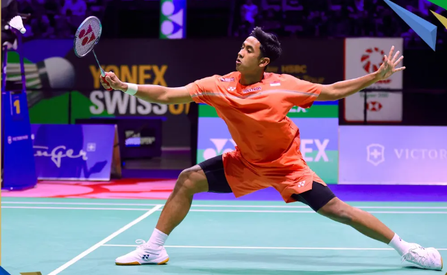 Tunggal putra Indonesia Alwi Farhan. (Foto/Instagram Badminton Indonesia)