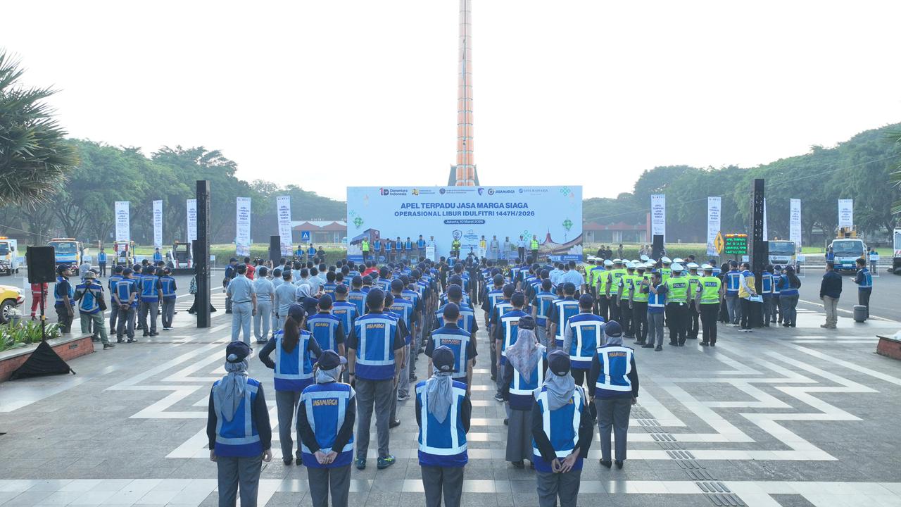Jasa Marga Siagakan Ribuan Personel dan Ratusan Kendaraan Operasional. (Foto/Jasa Marga).
