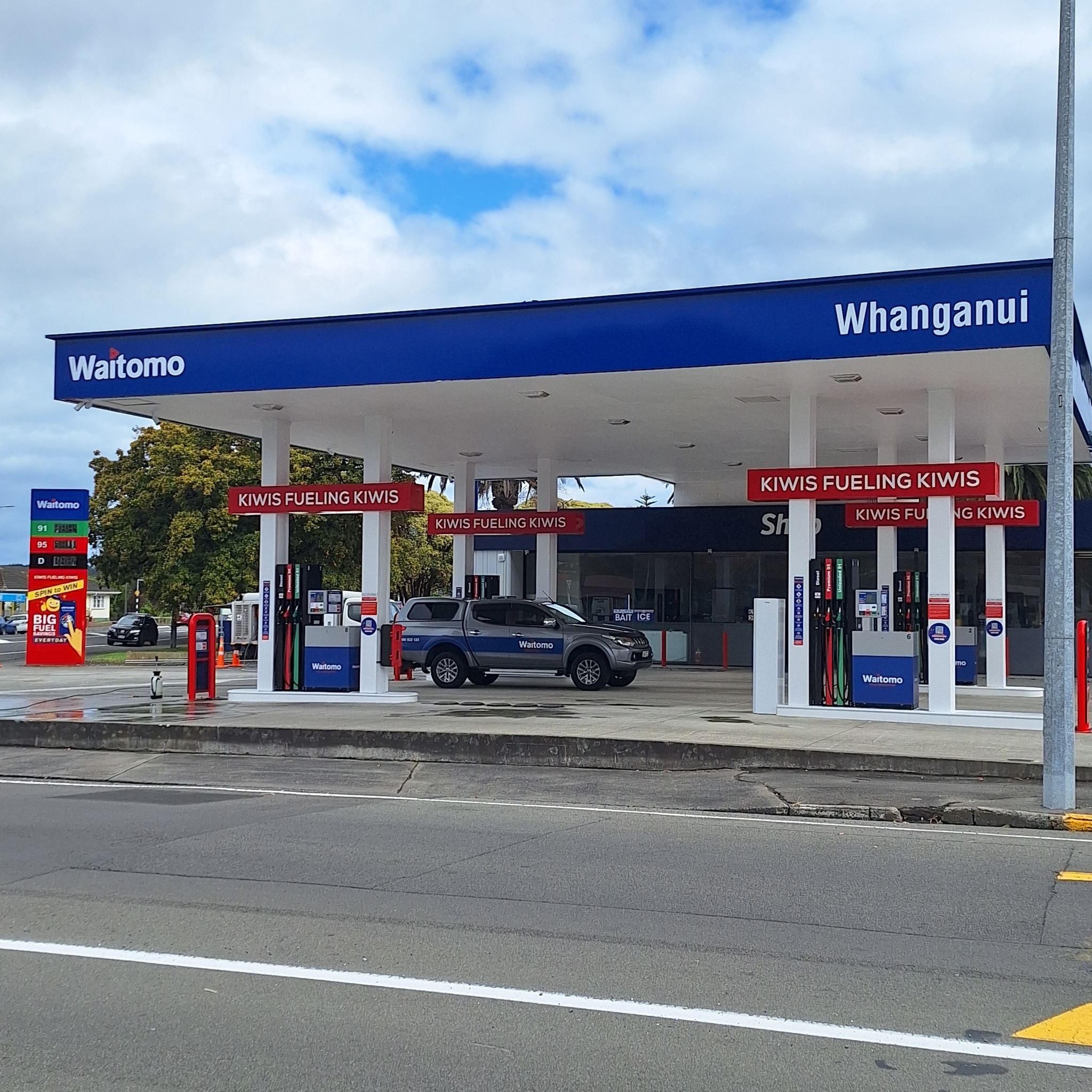 Waitomo fuel station New Zealand. (BeritaNasional/FB Waitomo Group)