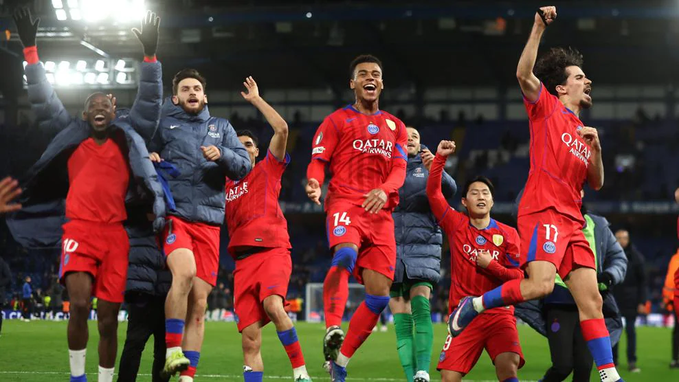 Chelsea vs PSG di Liga Champions. (Foto/Eufa.com)