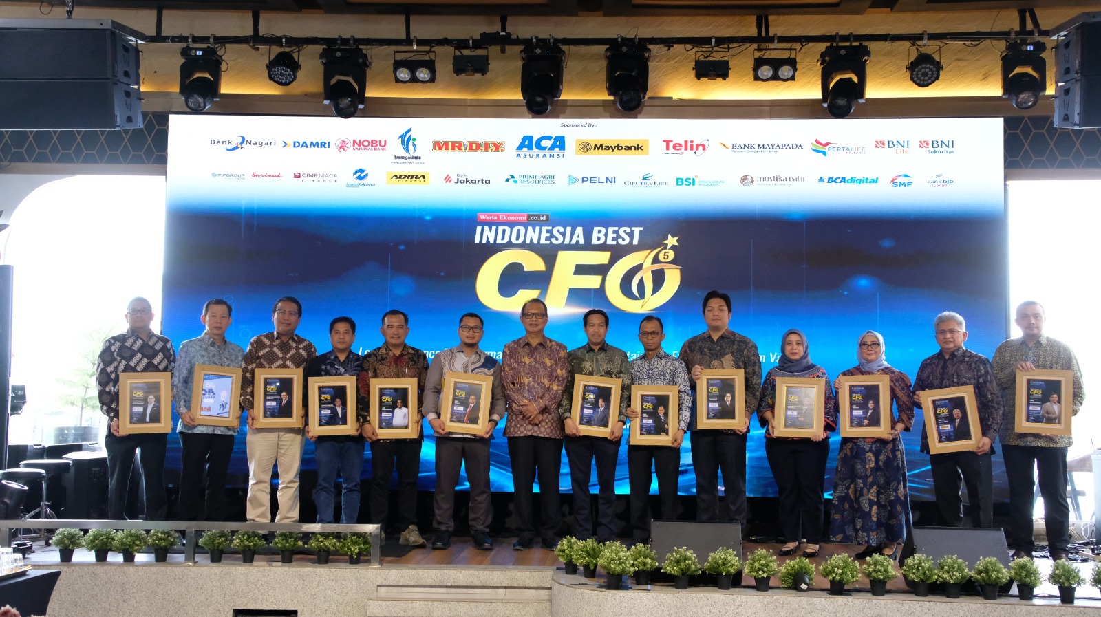 Indonesia Best CFO Awards 2026 di Jakarta. (BeritaNasional/Lydia)