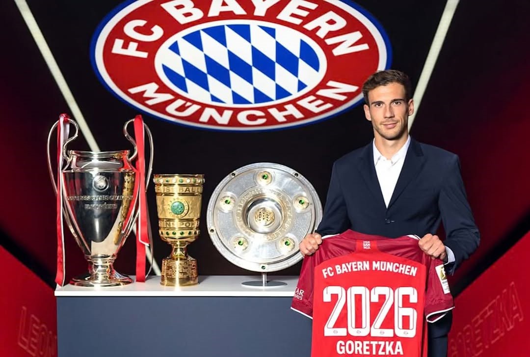 Gelandang Bayer Munchen Leon Goretzka. (Foto/Instagram)