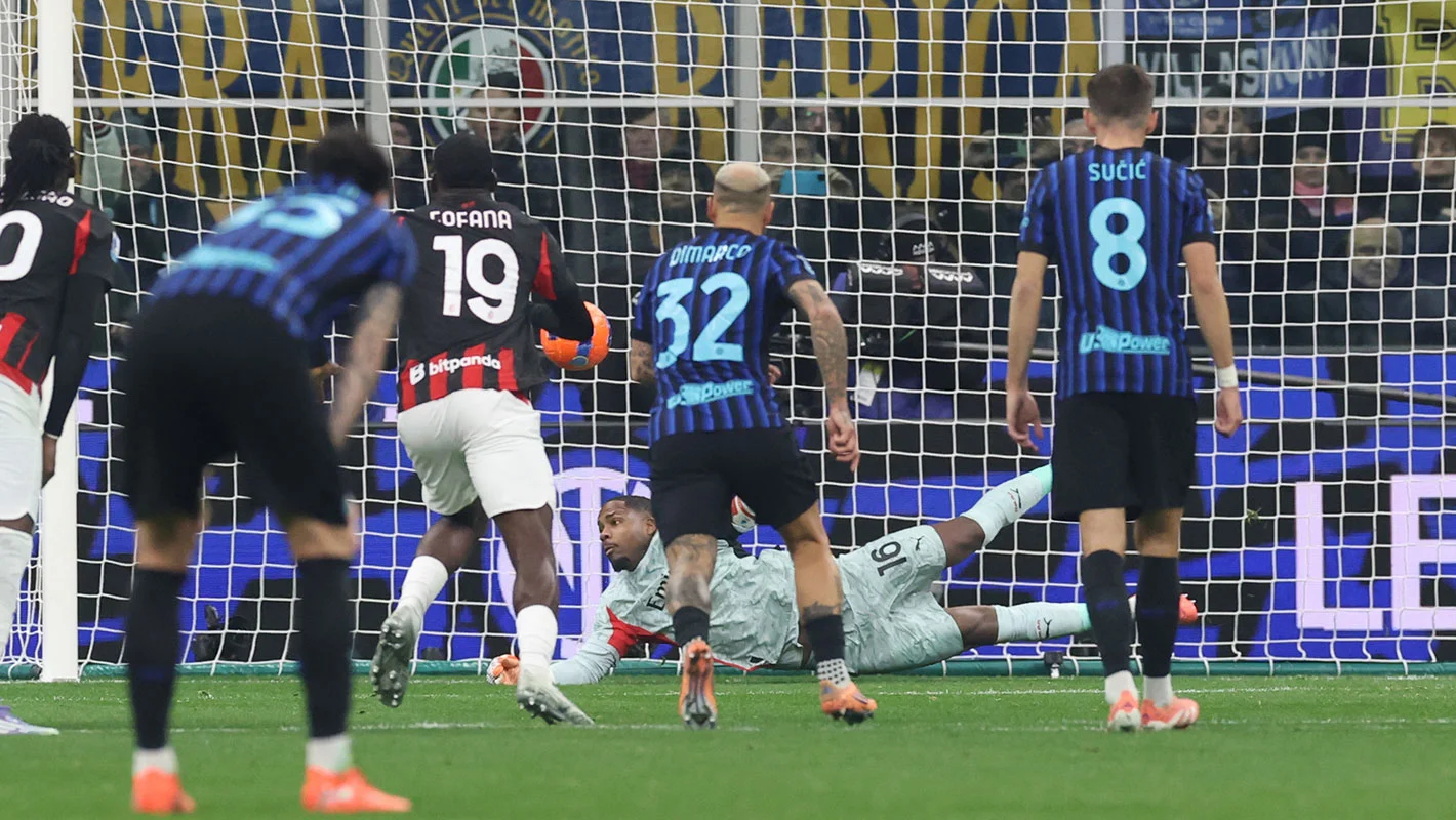 Laga Serie A Italia putaran pertama antara AC Milan vs Inter Milan. (Foto/Dokumentasi AC Milan)