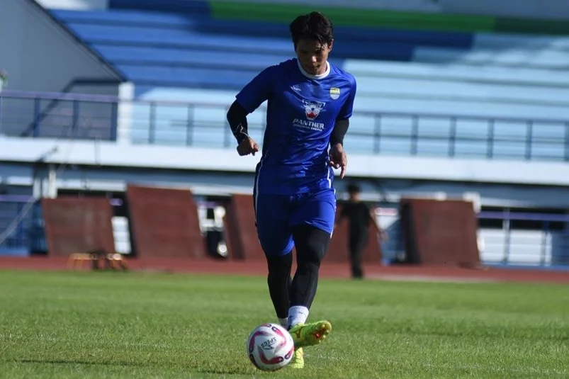 Penggawa Persib Achmad Jufriyanto. (Foto/ileague)