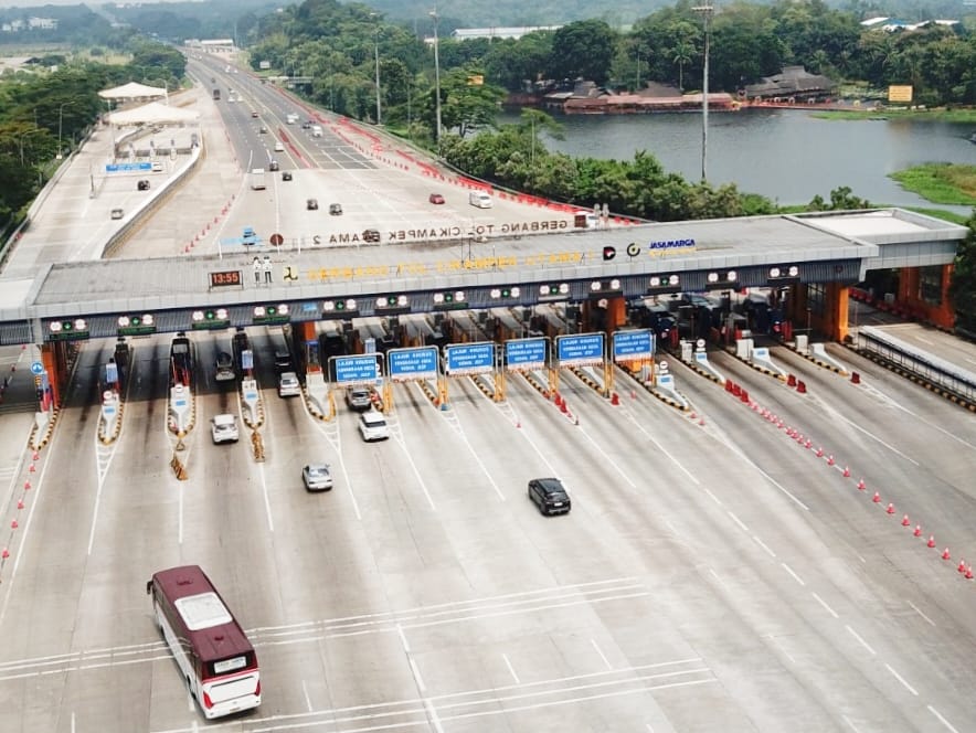 Gerbang Tol Cikampek Utama (Foto/Jasa Marga).