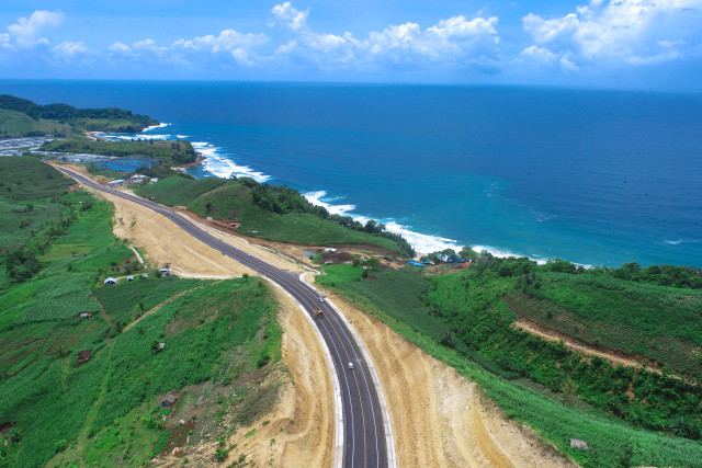 Panorama jalur mudik Pansela. (BeritaNasional/KemenPU)
