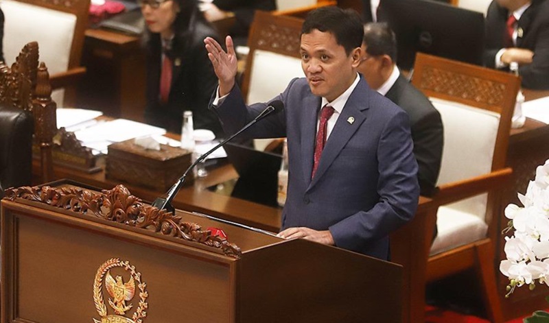 Ketua Komisi III DPR RI Habiburokhman (Beritanasional/Elvis)