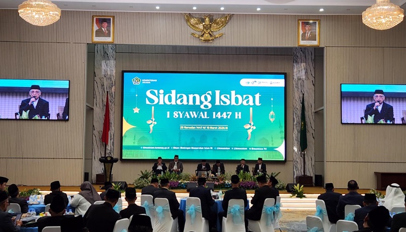 Suasana sidang isbat (Beritanasional/Panji)