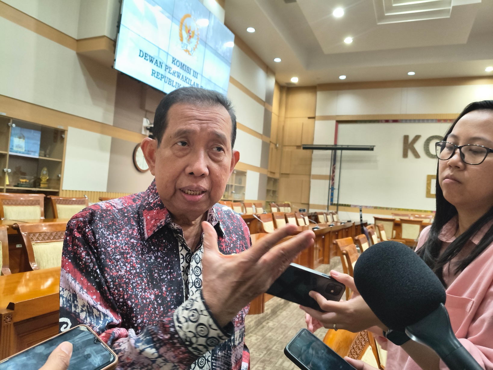 Anggota Komisi III DPR Safaruddin. (BeritaNasional/Ahda)