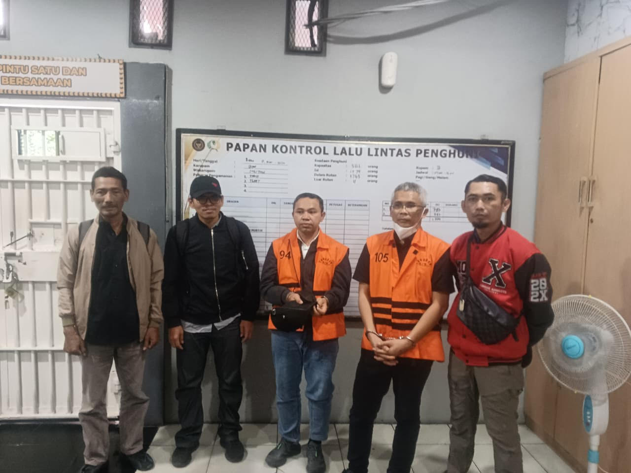 KPK Pindahkan Penahanan 3 Terdakwa Kasus Dugaan Pemerasan di Pemprov Riau. (Foto/Dok KPK)