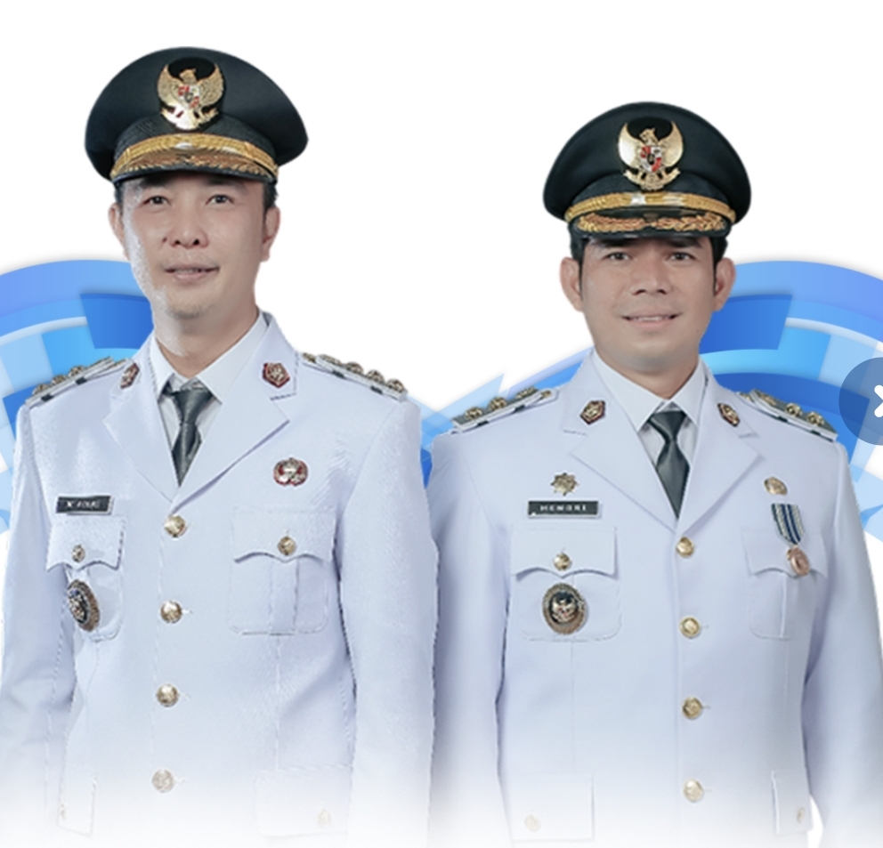 Bupati Rejang Lebong Muhammad Fikri Thobari (kiri) dan Wakilnya Hendri (kanan). (BeritaNasional/Pemkab Rejang Lebong)