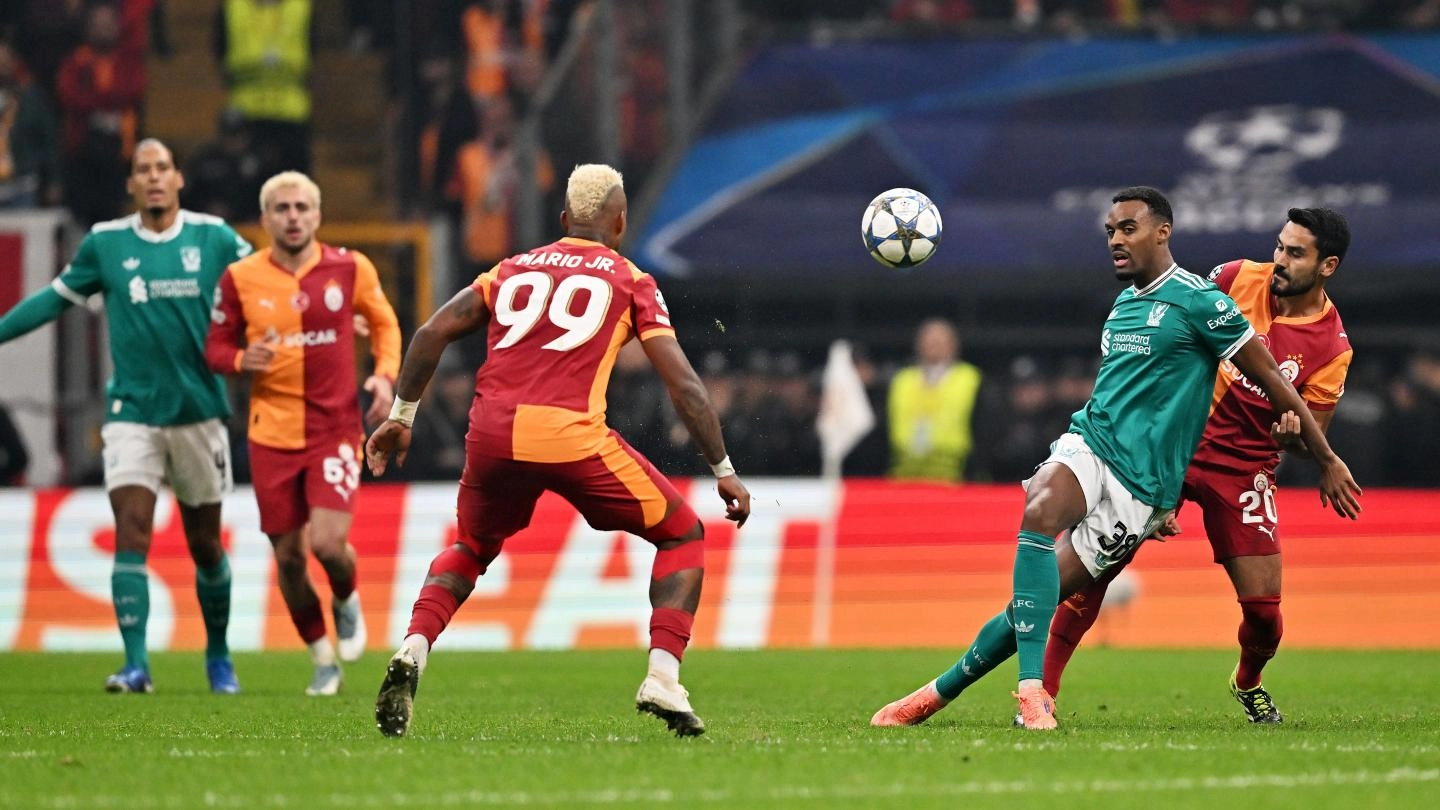 Laga Galatasaray vs Liverpool di Liga Champions. (Foto/Dokumentasi liverpoolfc.com)
