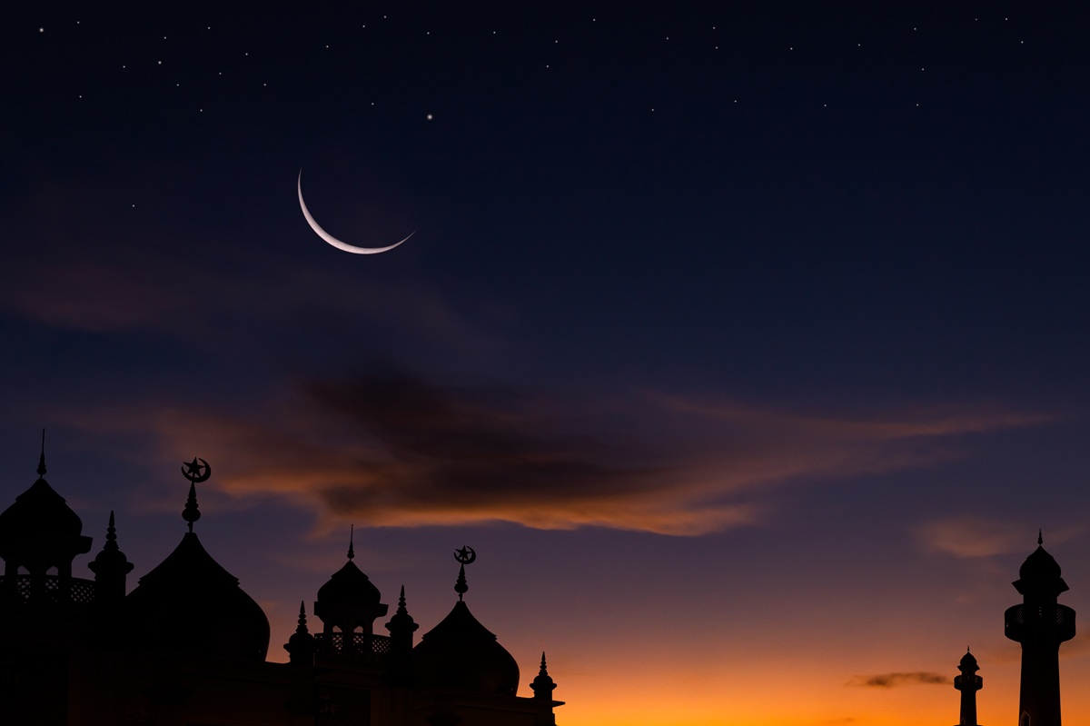 Ilustrasi Malam Lailatul Qadar. (Foto/freepik).