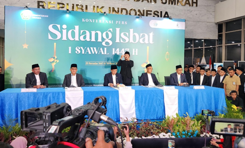 Suasana sidang isbat (Beritanasional/Panji)