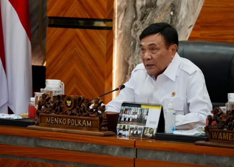 Menko Polkam Djamari Chaniago (Beritanasional/Bachtiar)