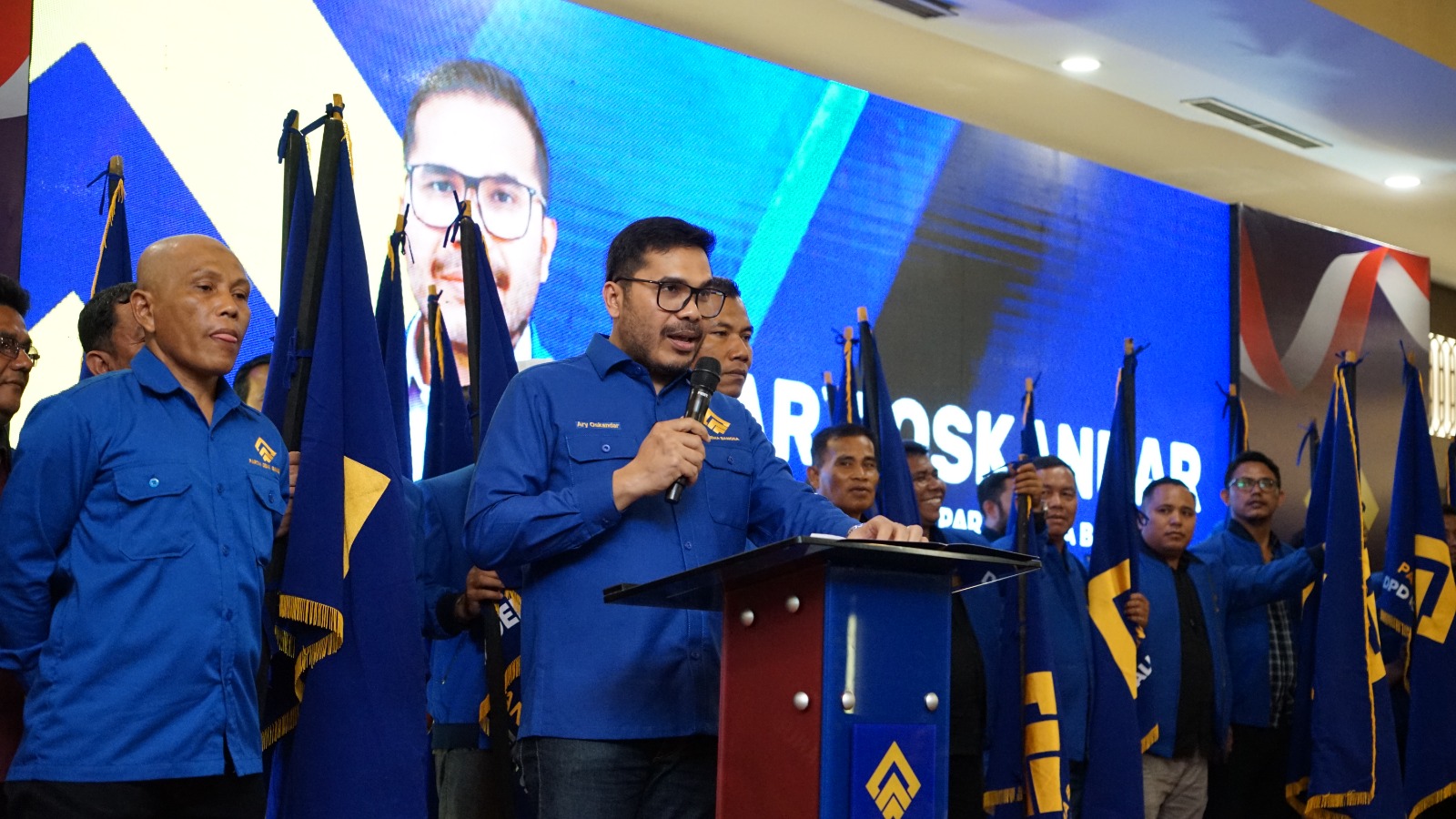 Ketua DPP Partai Gema Bangsa Bidang Luar Negeri Ary Oskandar. (BeritaNasional/Gema Bangsa)