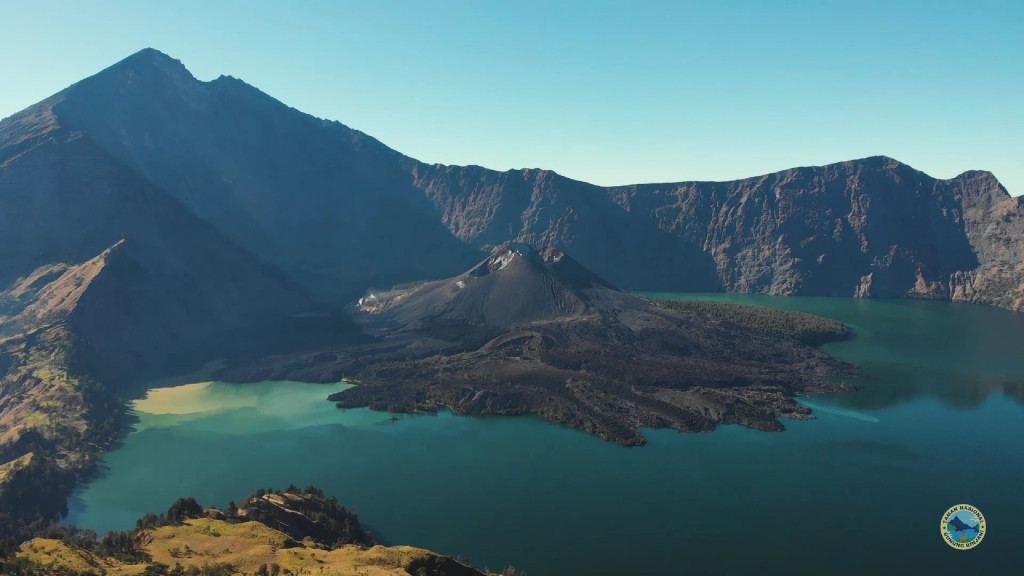 Jlaur Senaru, Gunung Rinjani, Lombok, NTB. (BeritaNasional/Balai TNGR)
