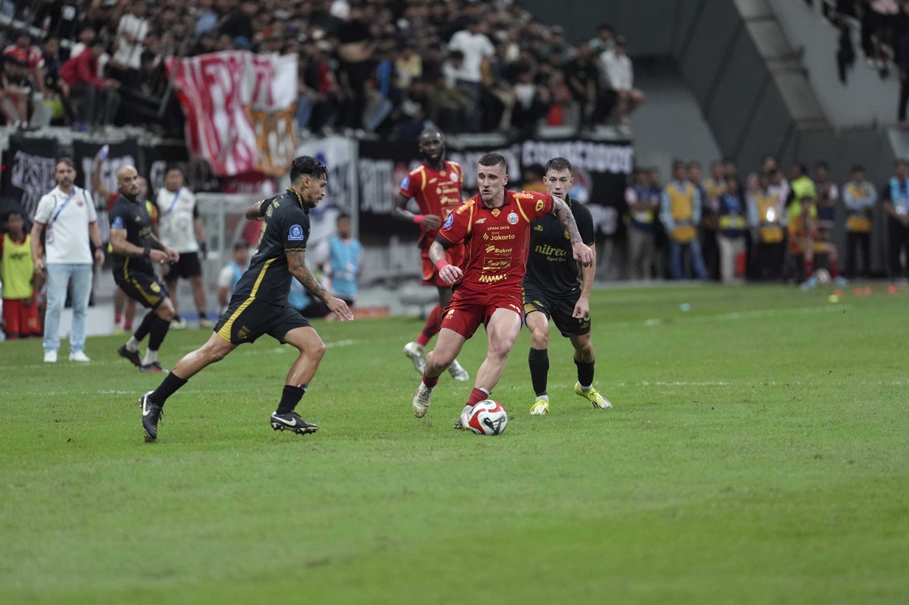 Persija Jakarta vs Borneo FC. (Foto/Persija).