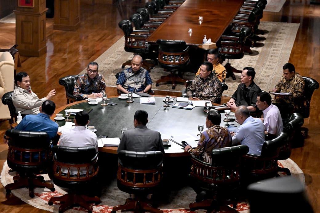 Prabowo Gelar 5 Rapat di Hambalang. (Foto/Biro Pers).