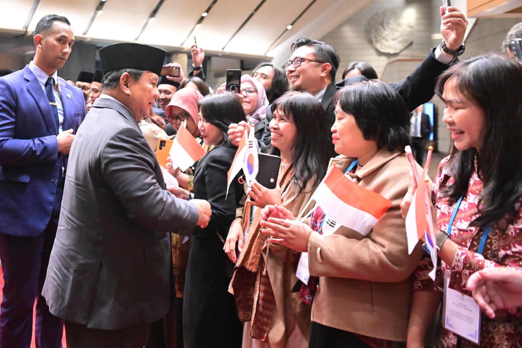 Momen Presiden Prabowo  tiba di Seoul, Korea Selatan, pada Selasa (31/3/2026). (Foto/ Sekretariat Presiden)
