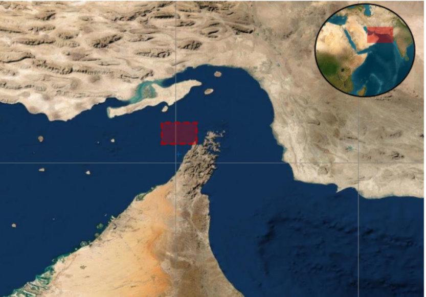 Selat Hormuz. (Foto/doc. UKMTO)