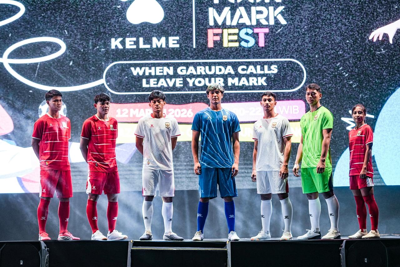 Peluncuran terbaru Jersey Timnas Indonesia. (Foto/PSSI)