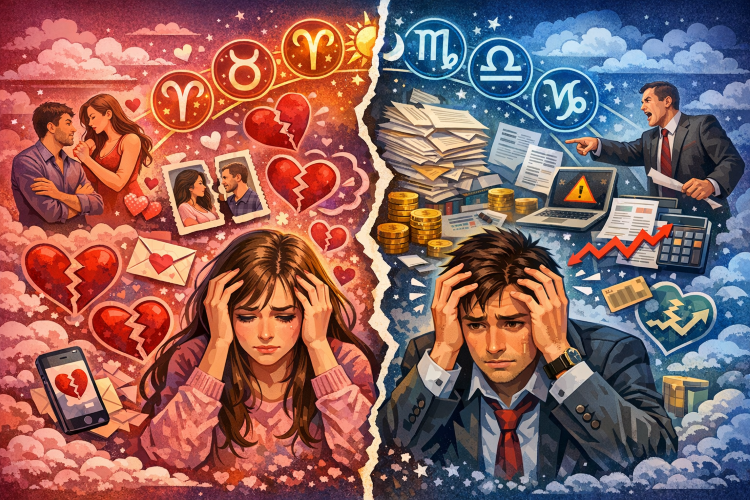 Ilustrasi ramalan zodiak. (Foto/AI/Copilot)