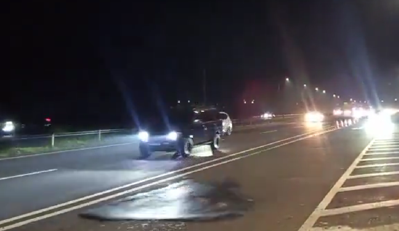 One Way Arah Semarang di Tol Cikampek Utama. (Foto/Astra Tol Cipali)