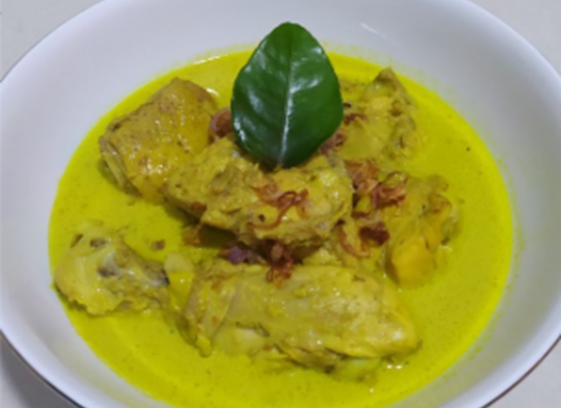 Ilustrasi opor ayam bumbu kuning (Foto/Cookpad)