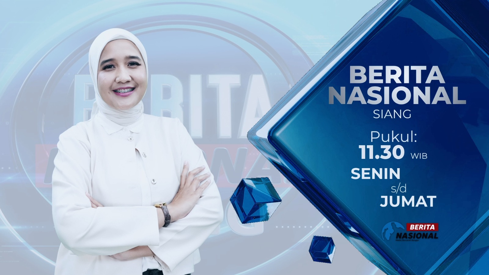 Saksikan Berita Nasional Siang, Tayang Senin-Jumat Pukul 11.30 WIB di Berita Nasional TV. (Foto/BeritaNasional TV)