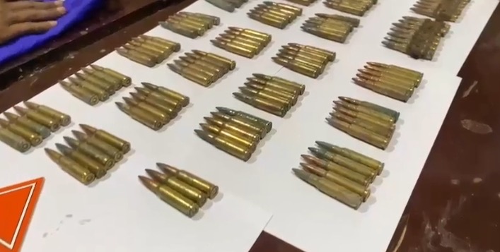 Satgas Damai Cartenz Ringkus 2 Pemasok Amunisi KKB (Foto/istimewa)