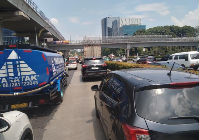 Arus mudik Jakarta (Beritanasional/Bachtiar)