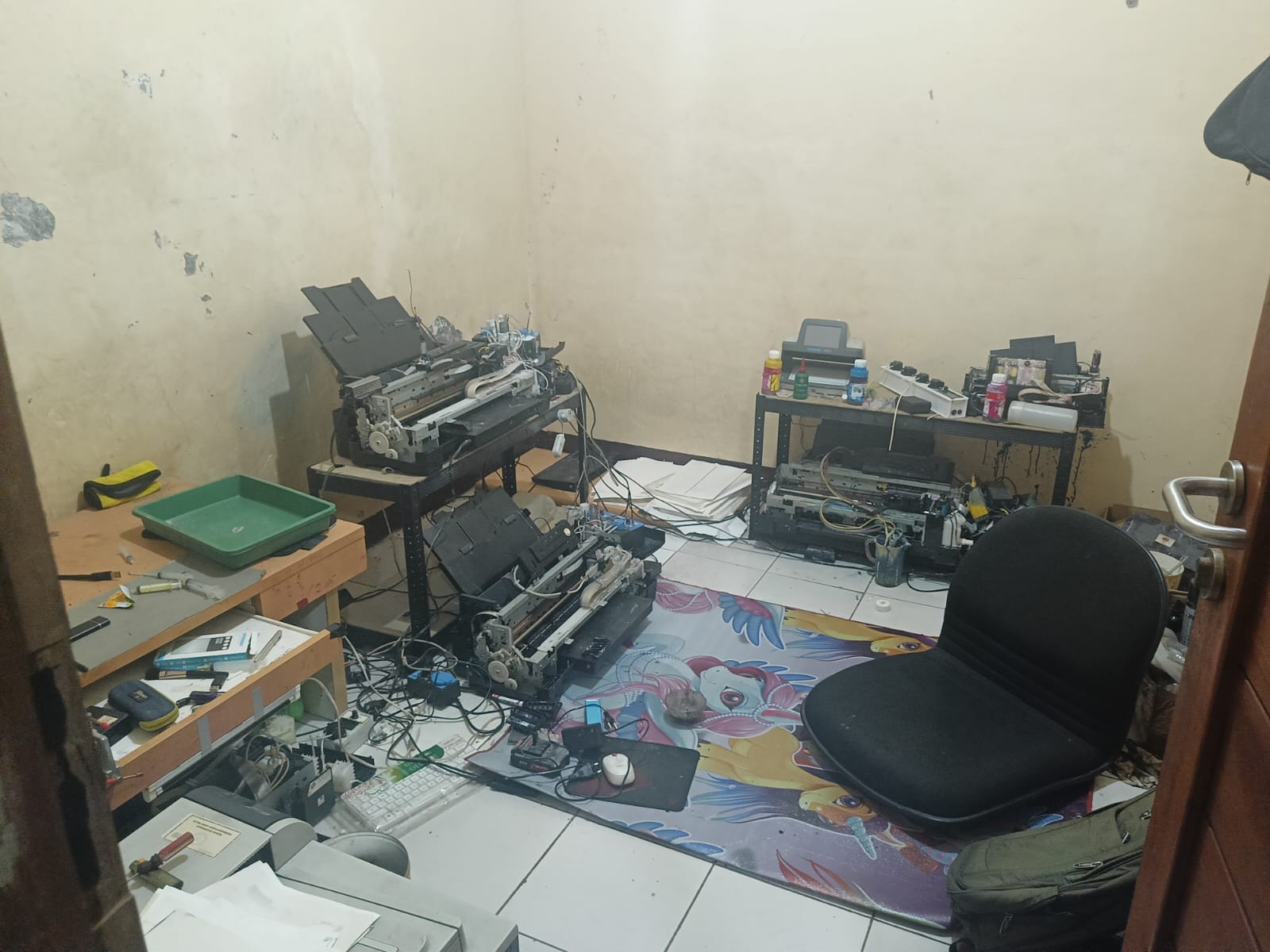 Satresmob Bareskrim Polri berhasil membongkar kasus dugaan peredaran uang palsu. (Foto/istimewa)