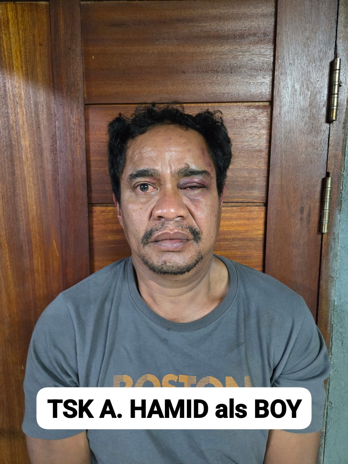 Abdul Hamid alias Boy ungkap jumlah setoran ke polisi untuk lindungi bisnis narkoba. (BeritaNasional/Bachtiarudin)