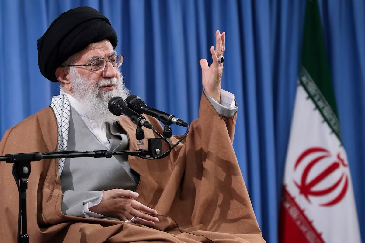 Pemimpin tertinggi Iran, Ayatollah Ali Khamenei. (Foto/X @GoobjoogMedia)