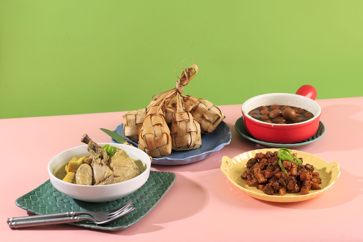 Ilustrasi masakan saat lebaran. (Foto/freepik)