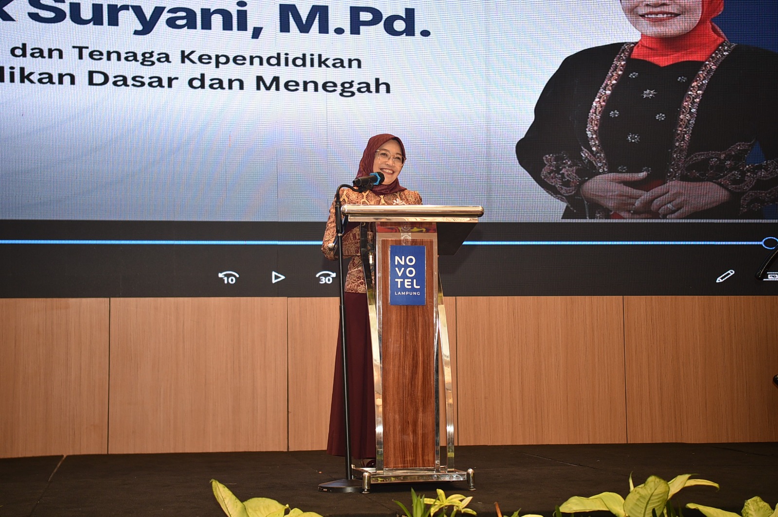 Direktur Jenderal Guru dan Tenaga Kependidikan (GTK) Kementerian Pendidikan Dasar dan Menengah, Nunuk Suryani. (Foto/Kemendikdasmen)