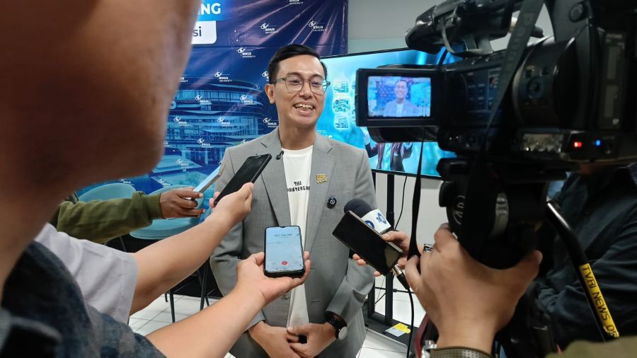 Prof. Gatot Soepriyanto, Direktur Kampus Binus @Bekasi. (BeritaNasional/Iman)