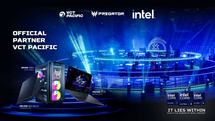 Acer dukung VCT Pacific 2026 dengan Predator Orion 7000. (Foto/doc. Acer)