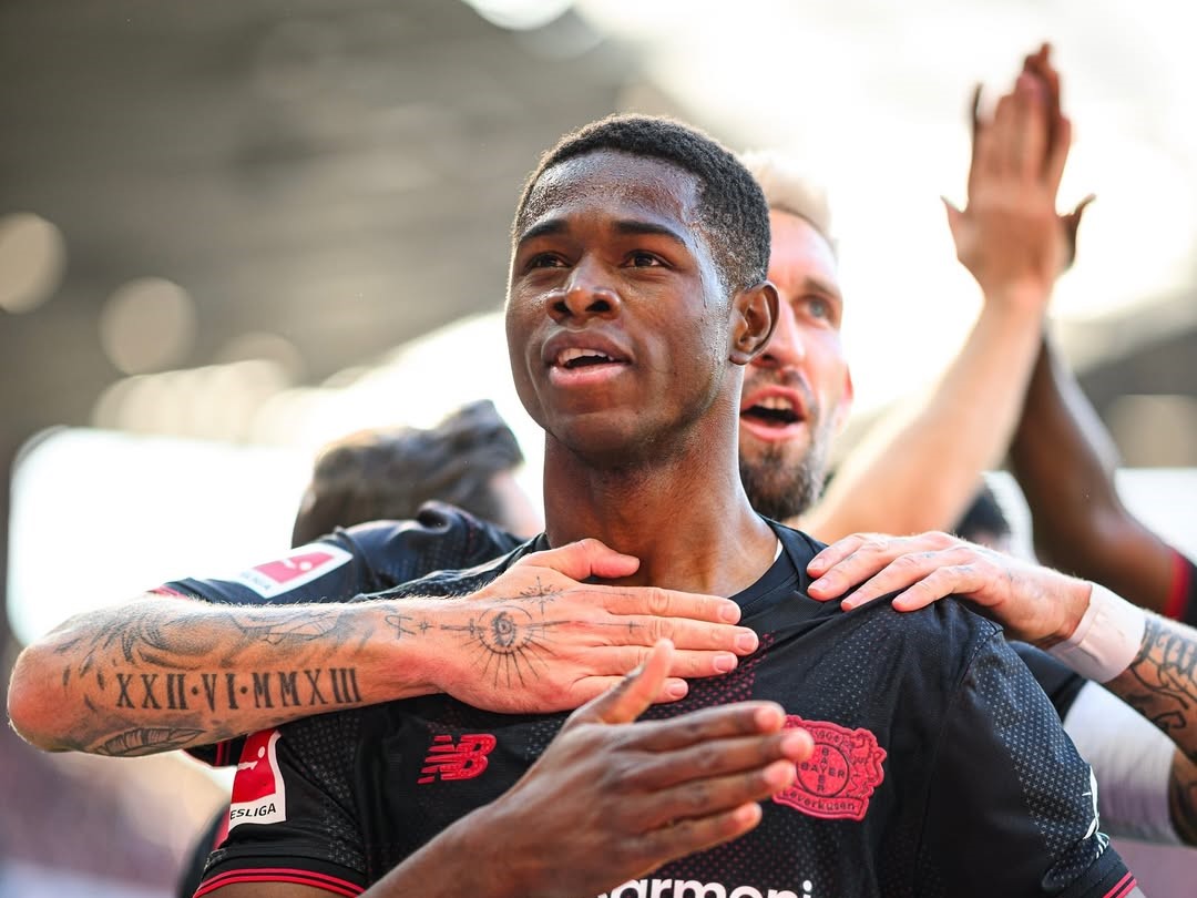 Striker muda Bayer Leverkusen Christian Kofane. (Foto/Instagram)