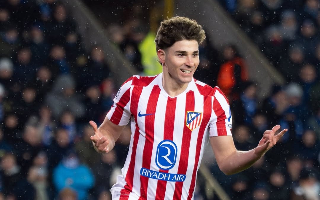 Penggawa Atletico Madrid Julian Alvarez. (Foto/Instagram)