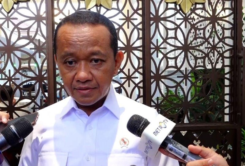 Menteri ESDM Bahlil Lahadalia (Beritanasional/Lydia)