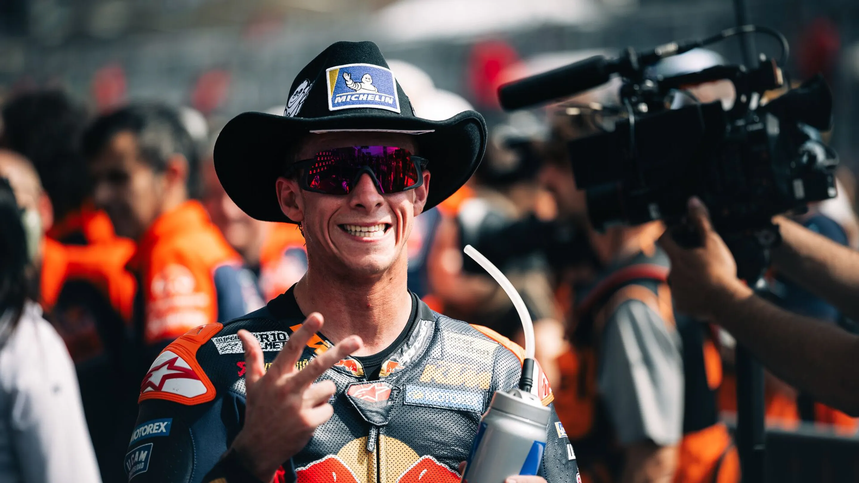 Pembalap MotoGP Pedro Acosta. (Foto/MotoGP).