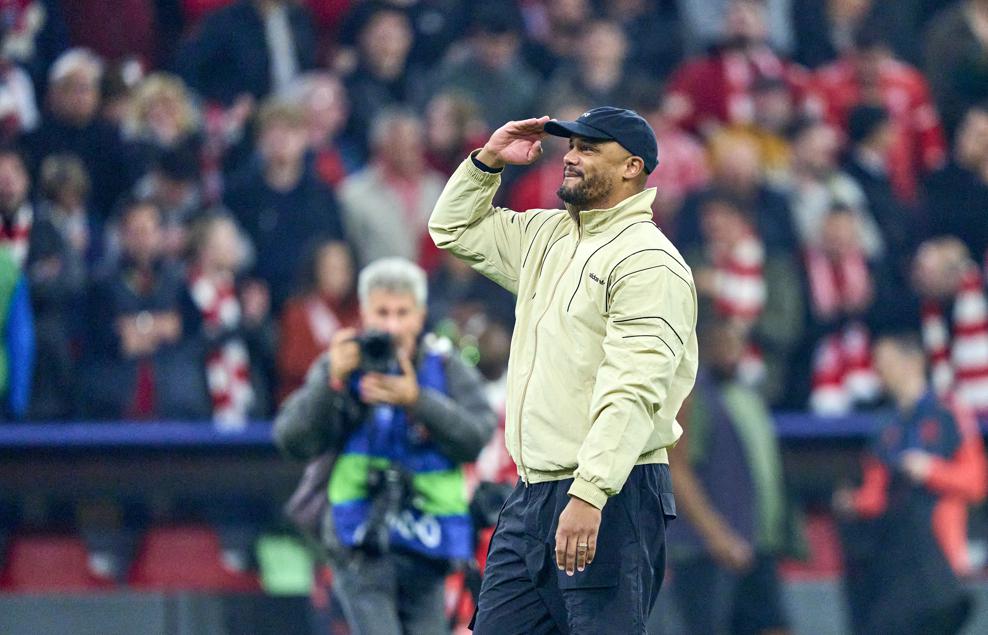 Pelatih Bayern Munchen, Vincent Kompany. (Foto/uefa.com)