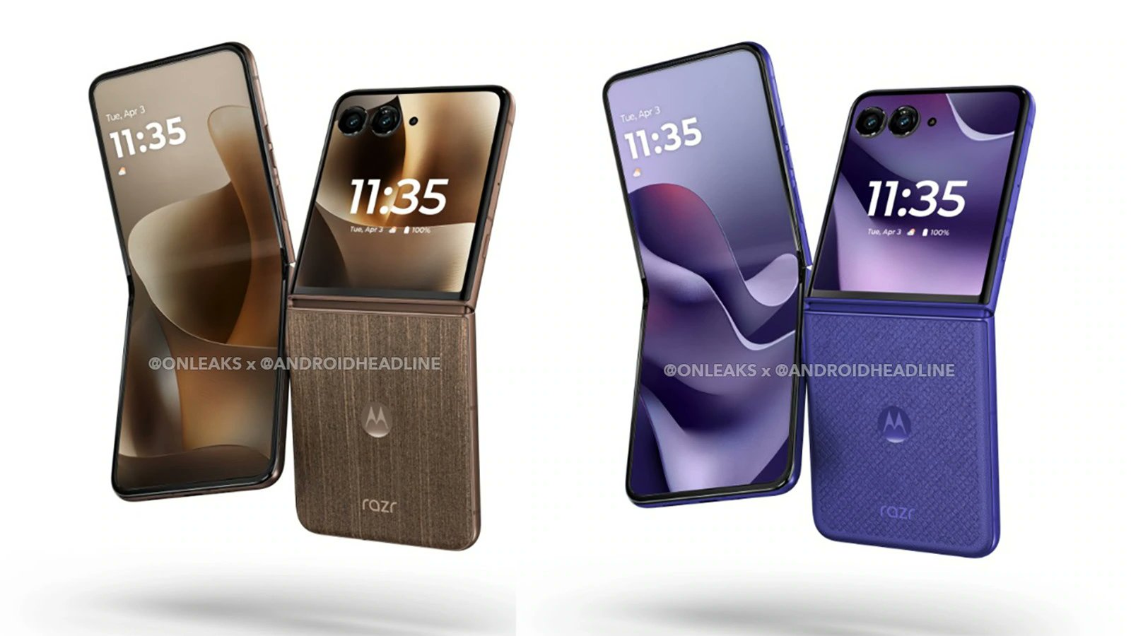 Motorola Razr 70 Ultra. (BeritaNasional/@Onleaks/@Androidheadline)