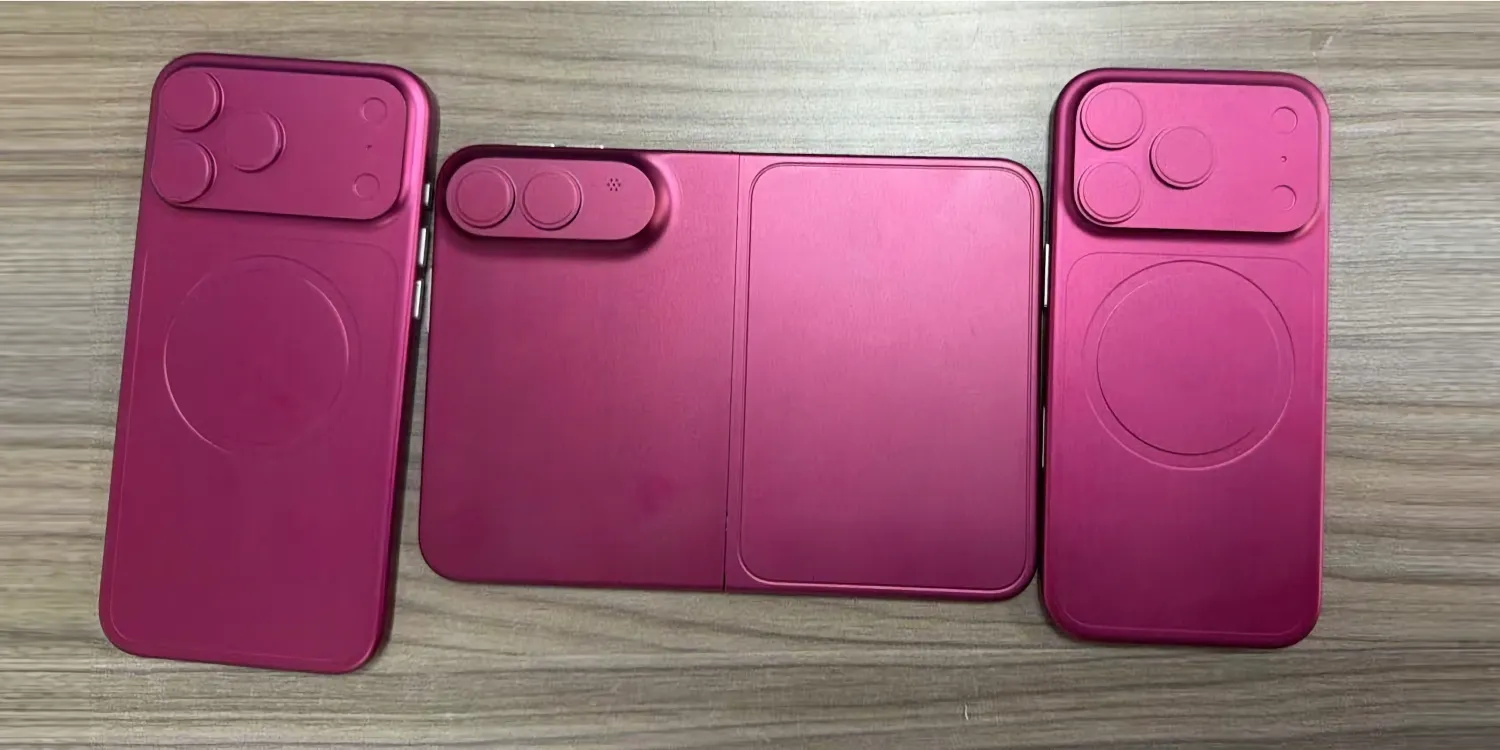 Bocoran iPhone Fold Viral. (Foto/9to5mac).